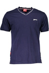 SLAZENGER MEN'S SHORT SLEEVE T-SHIRT BLUE