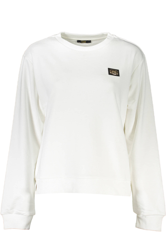 CAVALLI CLASS SWEATSHIRT WITHOUT ZIP WOMAN WHITE