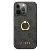 Guess GUHCP13X4GMRGR iPhone 13 Pro Max 6,7" szary/grey hardcase 4G with ring stand