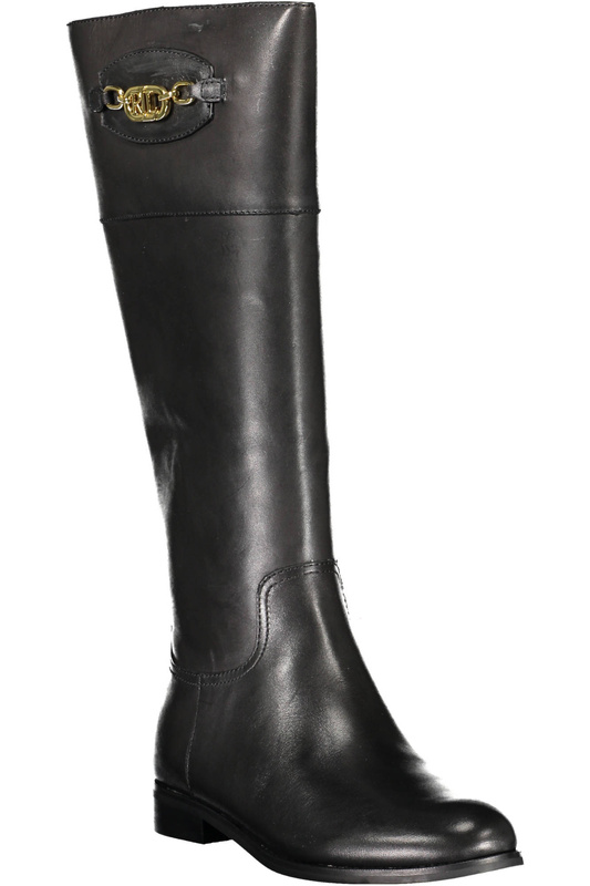 RALPH LAUREN SCHWARZER SCHUHSTIEFEL FÜR DAMEN