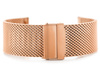 Bransoleta Pacific M8 - siatka HQ - rosegold 22mm