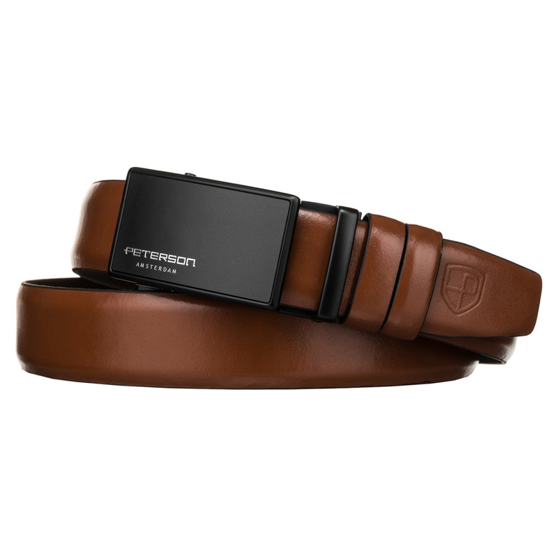 Leather belt PETERSON PTN A004