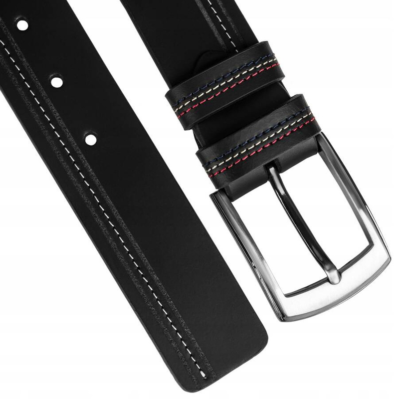 Leather belt ROVICKY R-PI-03