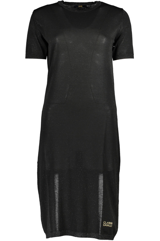 CAVALLI CLASS WOMEN&#39;S SHORT DRESS BLACK