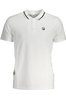 FILA MEN&#39;S WHITE SHORT SLEEVED POLO SHIRT