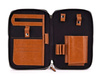 Genuine leather organiser Solier SA38 camel