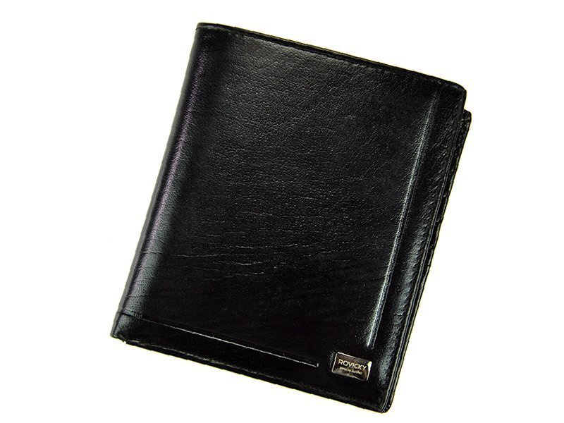 Men's genuine leather wallet Rovicky PC-106-BAR RFID