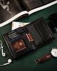 Men's genuine leather wallet Peterson MR-05-CN