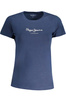 PEPE JEANS WOMEN&#39;S SHORT SLEEVE T-SHIRT BLUE