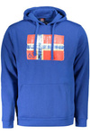 NORWEGEN 1963 BLAUES HERREN-SWEATSHIRT MIT REISSVERSCHLUSS