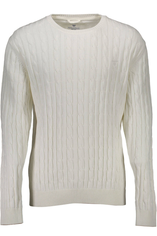 GANT MEN&#39;S WHITE SWEATER