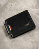 Leather wallet+case+key ring set PETERSON PTN SET3-N79-VT