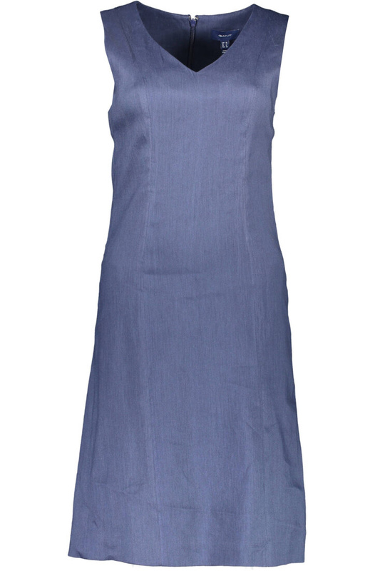 GANT WOMEN&#39;S LONG DRESS BLUE