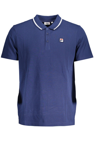 FILA HERREN-KURZÄRMELIGES POLOSHIRT BLAU