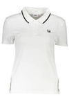 FILA POLO SHIRT SHORT SLEEVE WOMAN WHITE