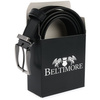 Beltimore A75 men's wide black leather trouser belt : Colors - black, Strap size - r.100-115 cm