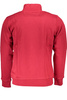 LA MARTINA MEN&#39;S RED ZIP SWEATSHIRT