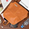 Camel leather backpack elegant handbag handy Beltimore 021