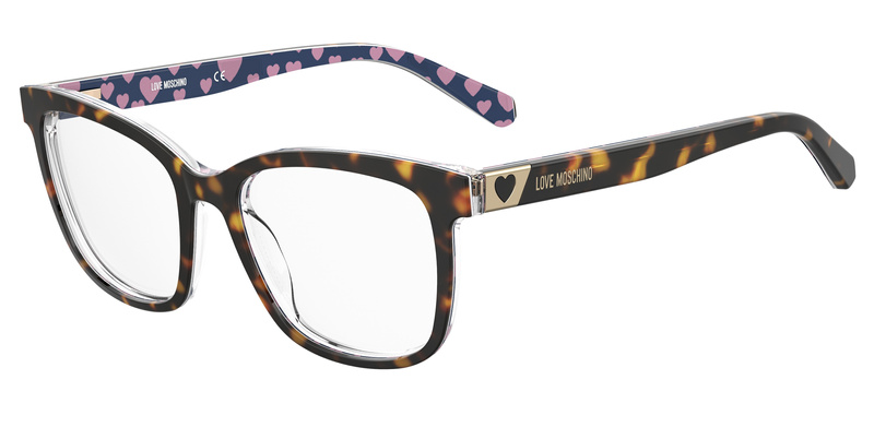 GLASSES LOVE MOSCHINO WOMEN MOL585086F217 (Szkło/Zausznik/Mostek) 52/17/140 mm)