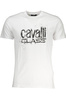 CAVALLI CLASS HERREN-KURZÄRMELIGES T-SHIRT WEISS