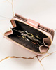 Leather elegant women's wallet Lorenti with RFID