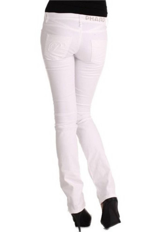 PHARD WHITE WOMAN TROUSERS