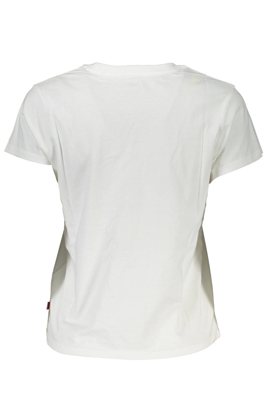 LEVI&#39;S WHITE WOMEN&#39;S SHORT SLEEVE T-SHIRT