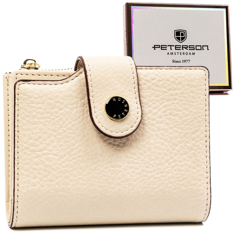 A stylish women's wallet made of eco-leather Peterson RFID