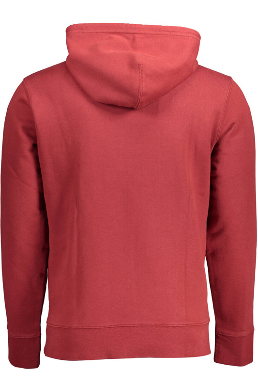 LEVI&#39;S SWEATSHIRT WITHOUT ZIP MAN RED