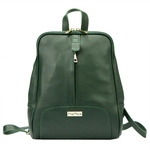 Elegant women's backpack made of genuine leather MiaMore