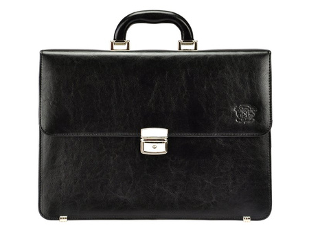 Men's genuine leather briefcase Stefania B550 BY