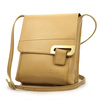 Leather women's elegant shoulder messenger bag