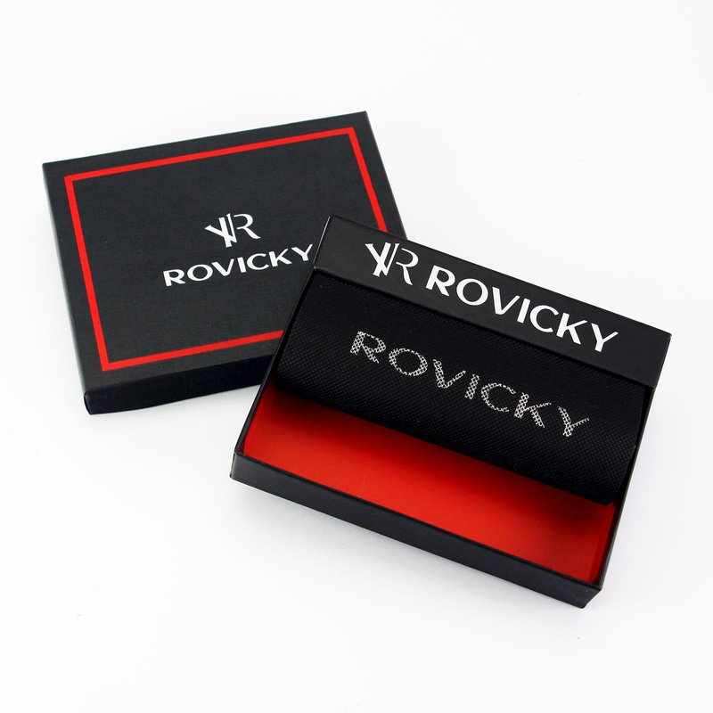 Men's genuine leather wallet Rovicky N575L-RVTP RFID