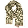 Green Large Women's Warm Cotton Mottled Scarf AX-108