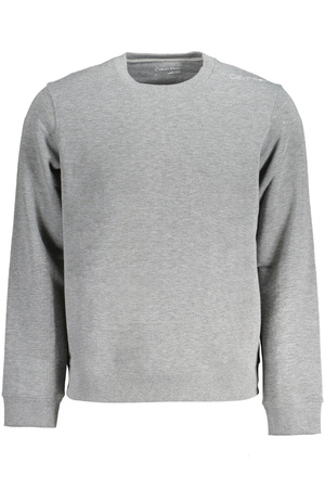 CALVIN KLEIN MEN&#39;S ZIP-UP SWEATSHIRT GREY