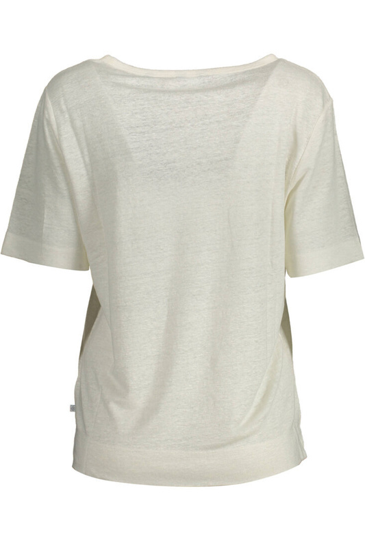 GANT WOMEN&#39;S SHORT SLEEVE T-SHIRT WHITE