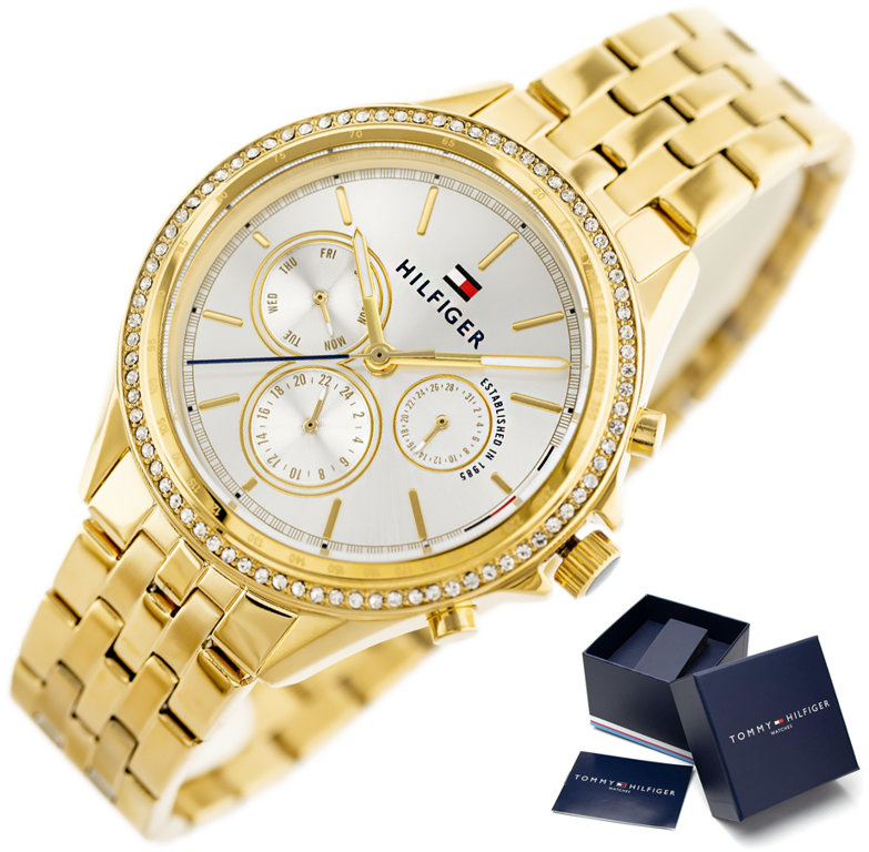 LADIES WATCH TOMMY HILFIGER 1781977 ARI + BOX