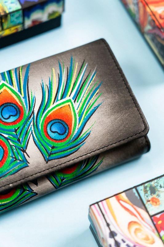 Leather wallet RFID ROVICKY R-N22-ART