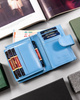 Leather's wallet RFID PETERSON PTN 2516-BO