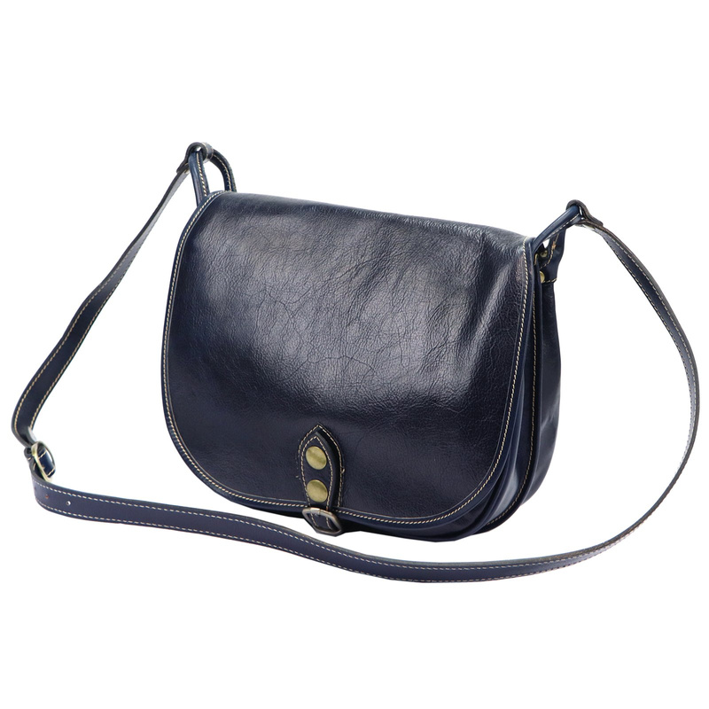 Leather crossbody bag stylish Florence