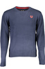 GIAN MARCO VENTURI MEN&#39;S BLUE SWEATER