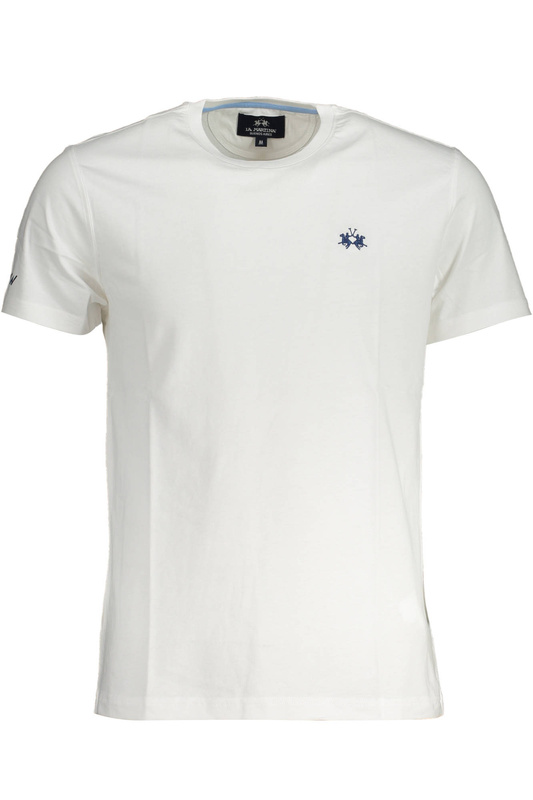 LA MARTINA WHITE MAN SHORT SLEEVE T-SHIRT