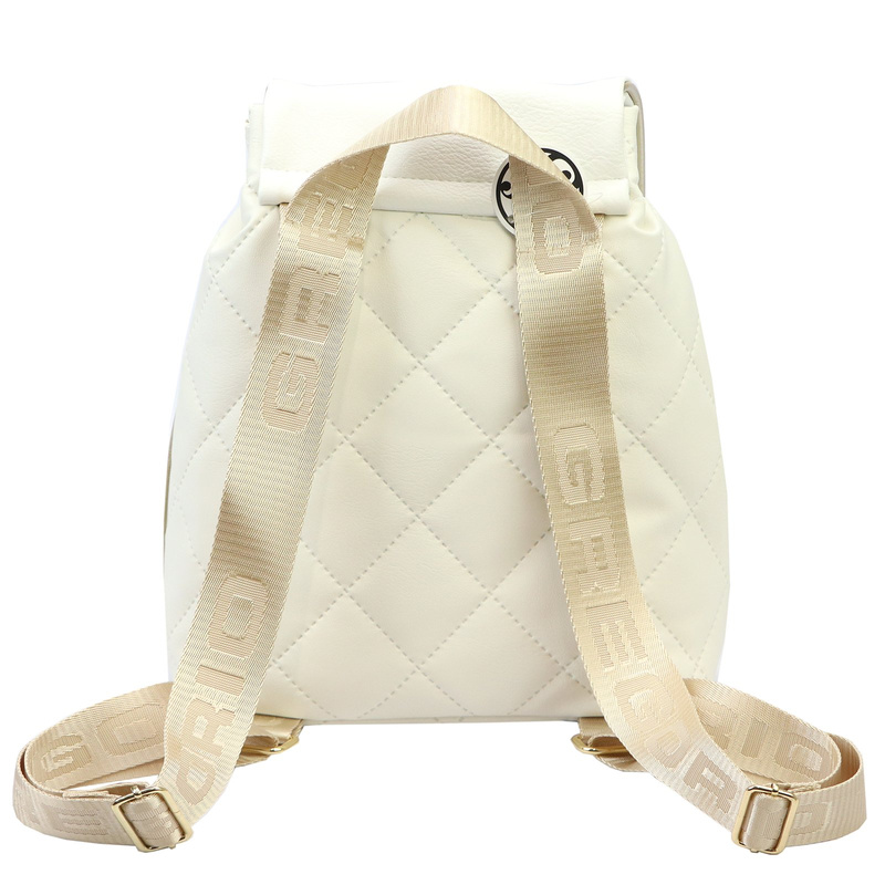 Damen Öko-Leder Rucksack Gregorio SK166 LIT HOLO GOLD