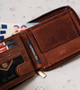 Men's genuine leather wallet Peterson PTN N992C-02-HWM