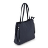 Elegant stylish large women's leather shopperbag