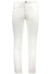 TOMMY HILFIGER MEN&#39;S WHITE DENIM JEANS