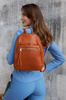 Leatherette bagpack PETERSON PTN PLEC-ALE-2