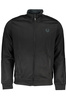 GIAN MARCO VENTURI HERREN-SWEATSHIRT MIT SCHWARZEM ZIP