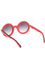 MONCLER RED WOMAN SUNGLASSES