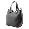 Elegant, stylish, large leather handbag